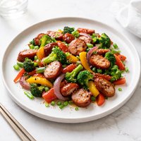 Kielbasa Stir Fry
