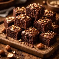 Killer Hazelnut Brownie Bites
