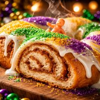 King Cake Traditional New Orleans Recipe