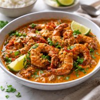 King Prawns in Swahili Sauce