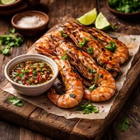 King Prawns with Thai Dipping Sauce