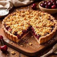 Kirschstreusel German Cherry Streusel Tart