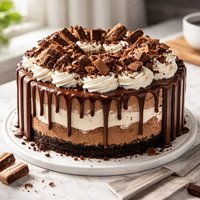 Kit Kat Ice Cream Cake