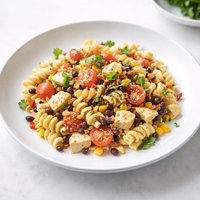 Kitchen Sink Chipotle Smoked Mozzarella Pasta Salad