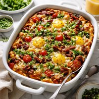 Kitchen Sink Egg Bake