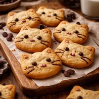 Kitty Cat Cookies
