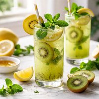 Kiwi Mint Lemonade