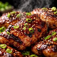 Korean Bbq Chicken Thighs A1