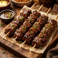 Korean Grill Beef Skewers