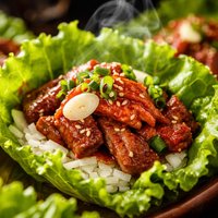 Korean Lettuce Wraps