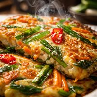 Korean Pachanga Vegetable Pancake