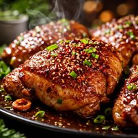 Korean Roast Chicken Thighs