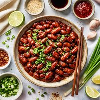 Korean Spiced Kidney Beans