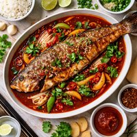 Korean Style Whole Fish Spicy