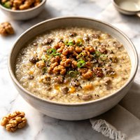 Korean Walnut Rice Porridge