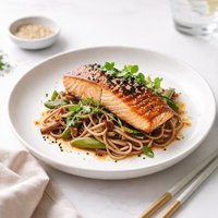 Kossmans Salmon and Noodles