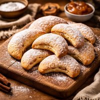 Kossuth Kifli Hungarian Cakey Cookie Aka Half Moons