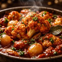 Kounoupithi Stifado Cauliflower Stifado