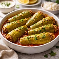 Kousa Mahshi Stuffed Marrows