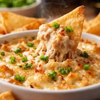 Krab Rangoon Dip with Toasted Wonton Dippers