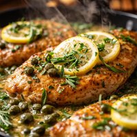 Kramer Chicken Piccata with Tarragon