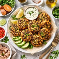 Kumera and Tuna Patties