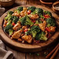 Kung Pao Chicken with Broccoli