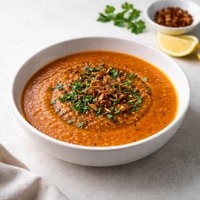 Kurdish Spicy Lentil Soup