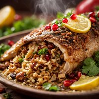 Kutum Lavagny Stuffed Fish