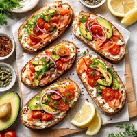 La Boqueria Smoked Salmon Toasts