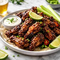 La Brea Tar Pit Chicken Wings