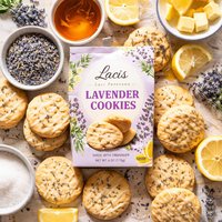 Lacis Laci Peterson Lavender Cookies