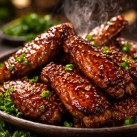 Lacquered Chicken Wings