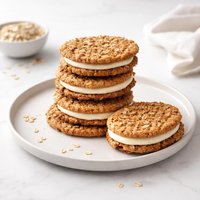Lacy Oatmeal Sandwich Cookies
