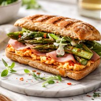 Lady and Sons Asparagus Sandwich Paula Deen