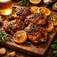 Lager and Lemon Grilled Chicken