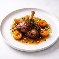 Lamb and Apricots in Honey Sauce