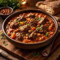 Lamb and Chickpea Stew