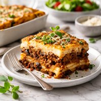 Lamb and Eggplant Aubergine Pastitsio