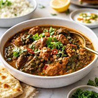 Lamb and Spinach Curry