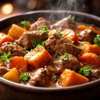 Lamb and Sweet Potato Slow Cooker Casserole Aust Ww 4 Pnts