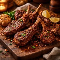 Lamb Chops Bandit Style