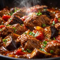 Lamb Eggplant Aubergine Stew