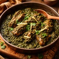 Lamb in Pureed Spinach Saag Gosht
