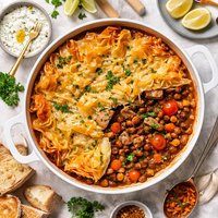 Lamb Ragout with Fillo Crust