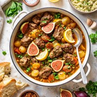 Lamb Stew with Lemon and Figs