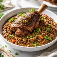 Lamb with Lentils Crock Pot