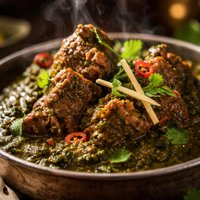Lamb with Spinach Dilli Ka Saag Gosht
