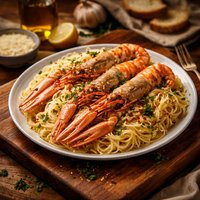 Langoustine and Angel Hair