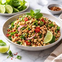 Larb Gai Spicy Thai Chicken Salad